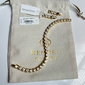 Kendra Scott limited edition Blake tennis bracelet in gold